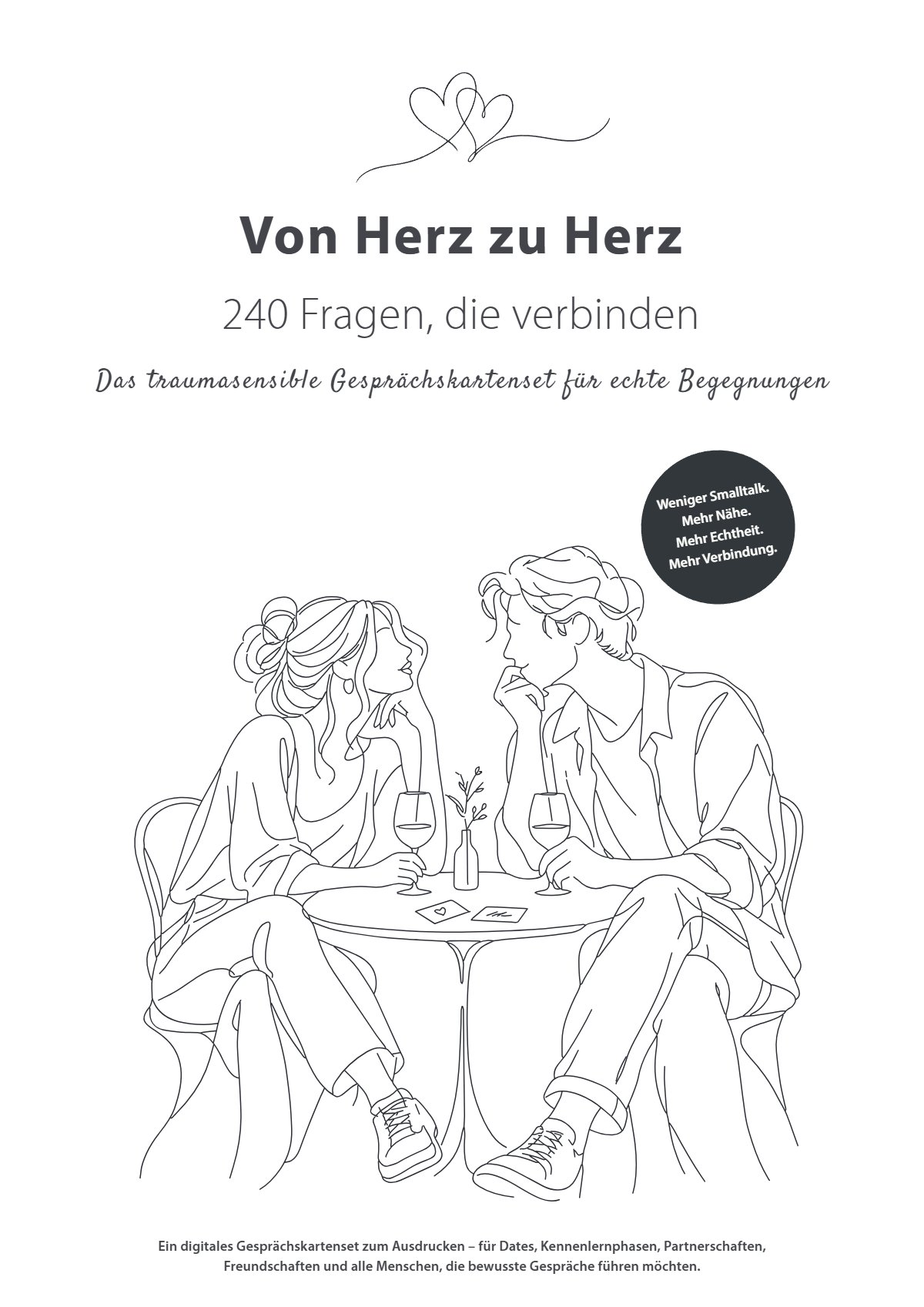 Von Herz zu Herz, Gesprächskartenset · als PDF